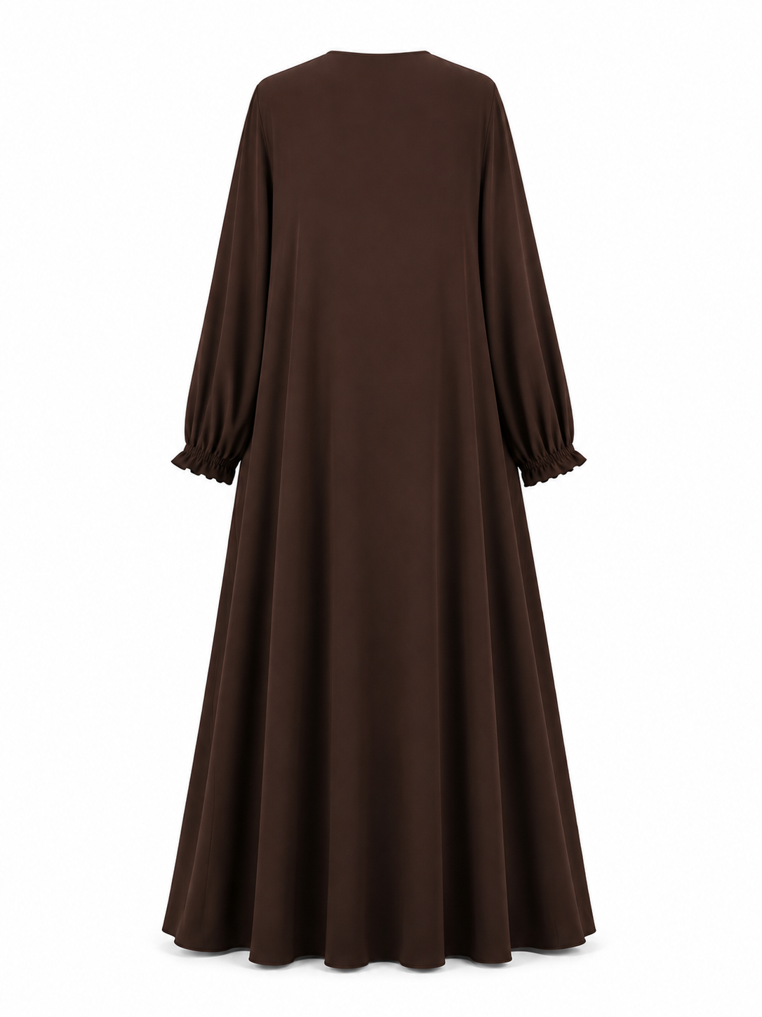 MEVLANA ELBİSE MEDİNE İPEĞİ KAHVE RENGİ