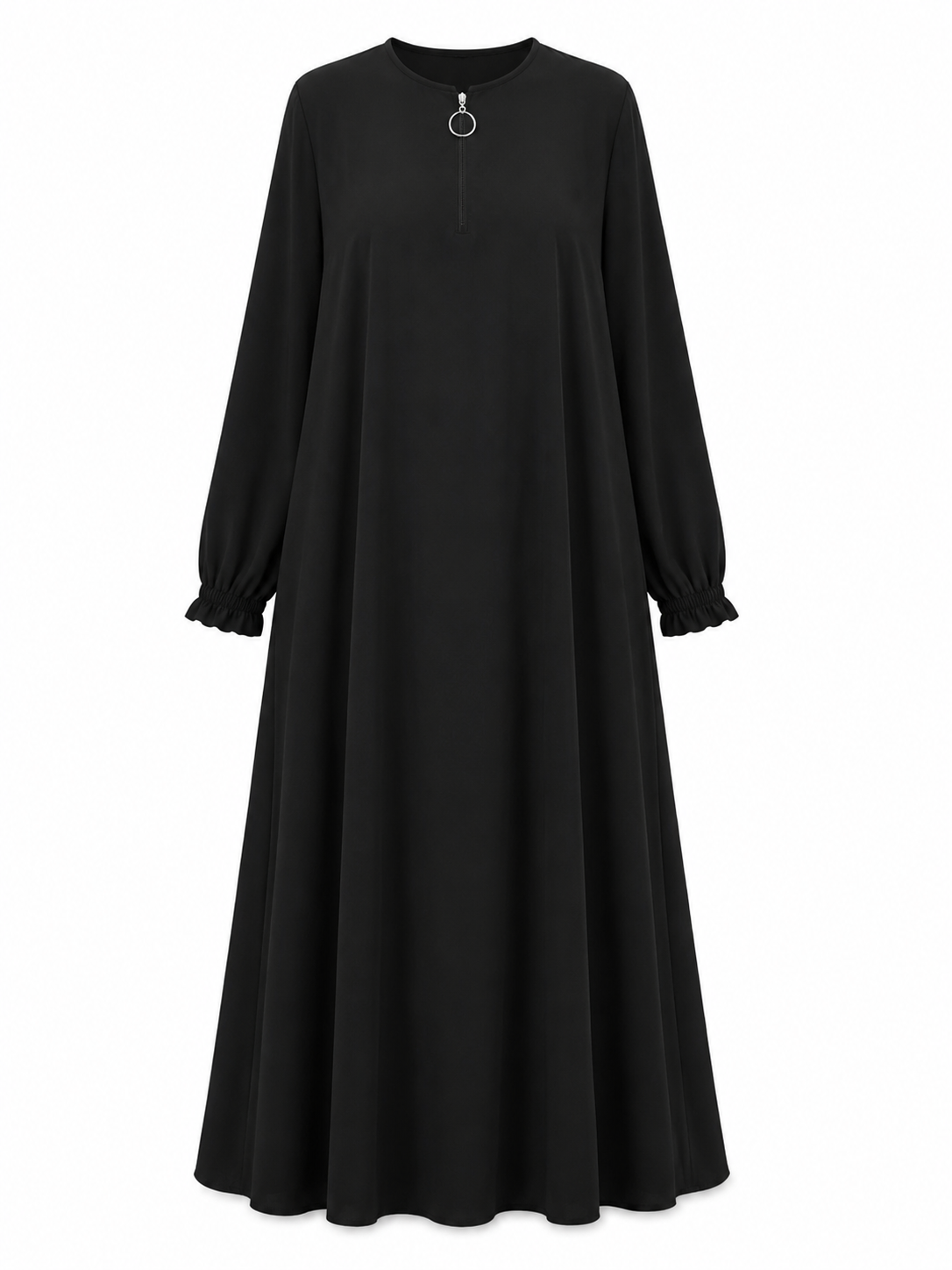 MEVLANA ELBİSE MEDİNE İPEK KUMAŞ SİYAH