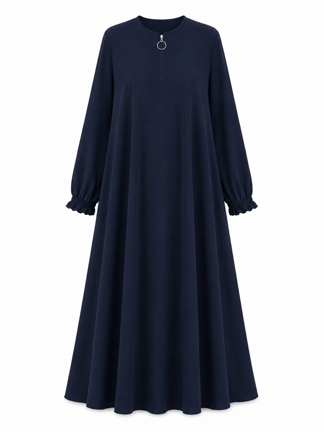 MEVLANA ELBİSE MEDİNE İPEĞİ LACİVERT