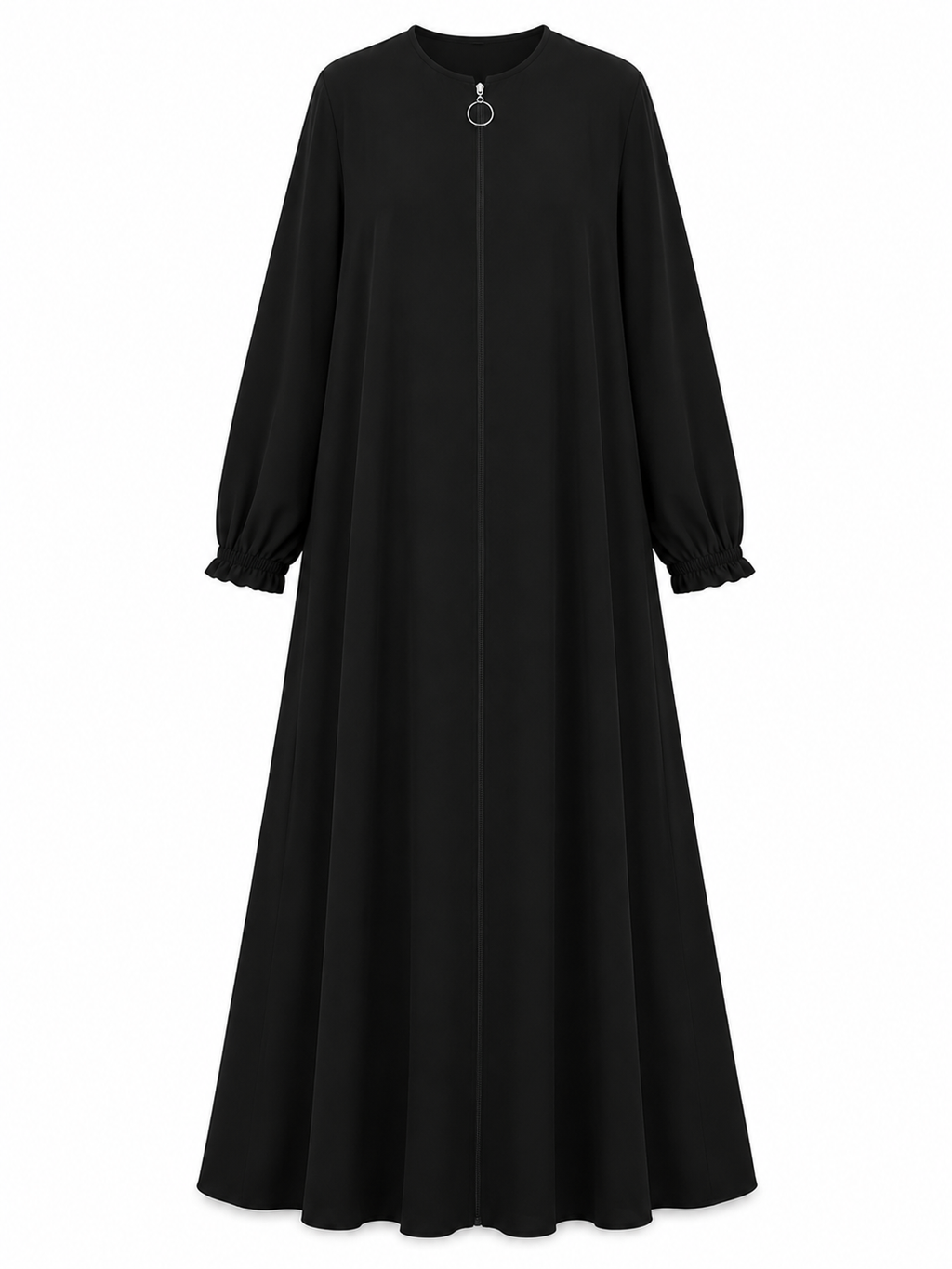 MEVLANA İPEĞİ BOL KESİM FERACE SİYAH