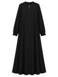 MEVLANA İPEĞİ BOL KESİM FERACE SİYAH