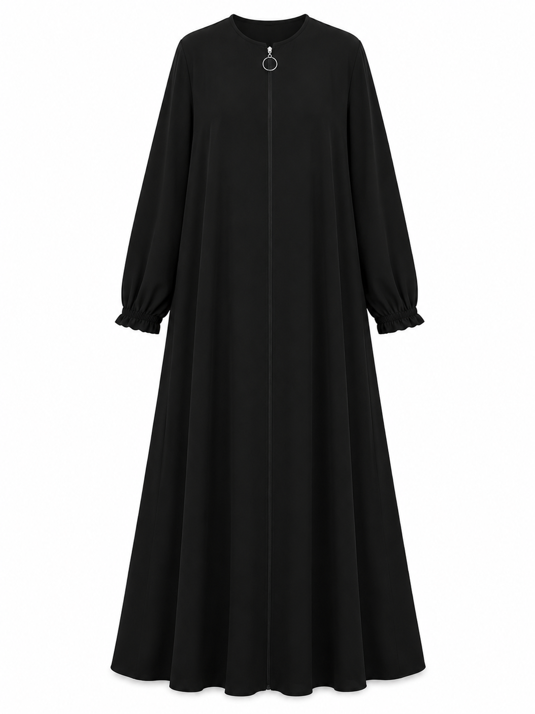 MEVLANA İPEĞİ BOL KESİM FERACE SİYAH