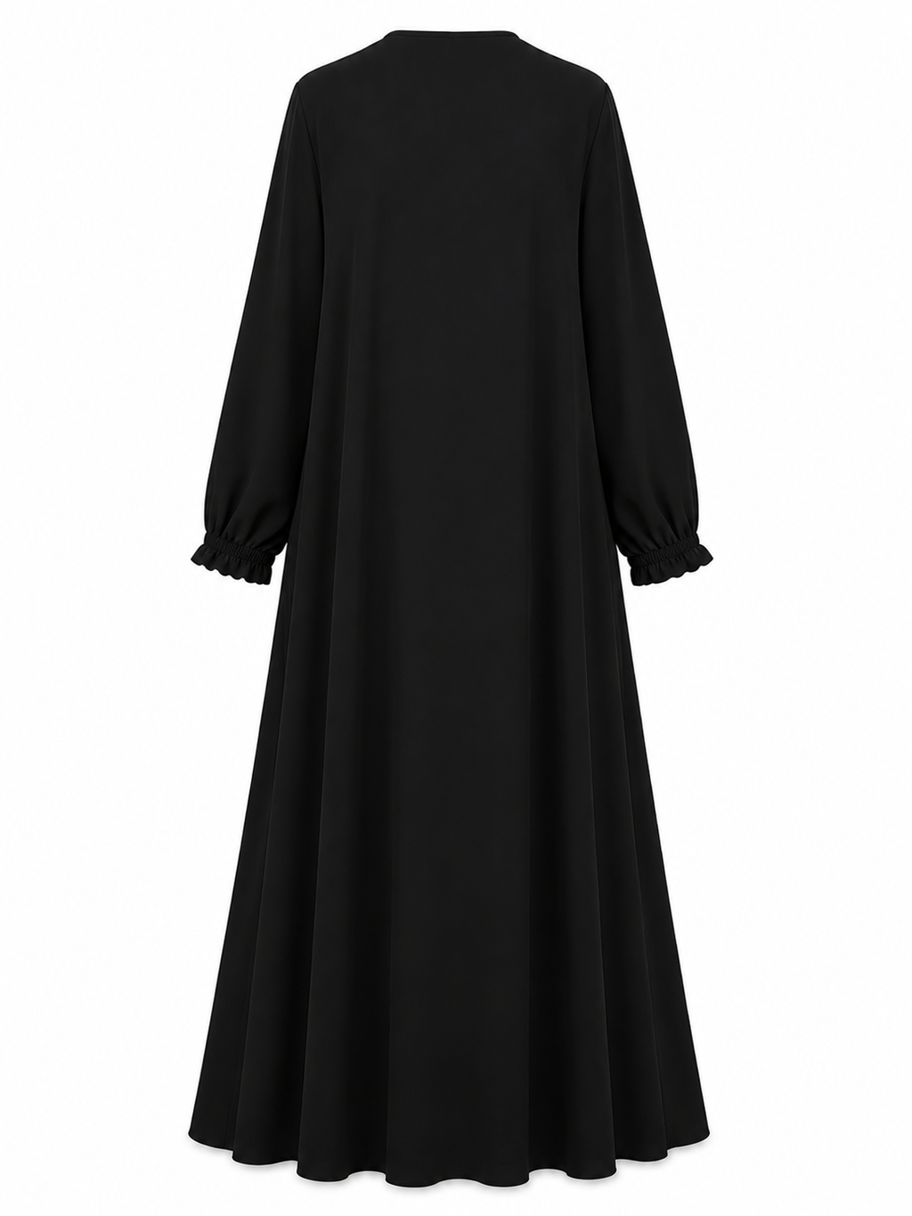 MEVLANA İPEĞİ BOL KESİM FERACE SİYAH
