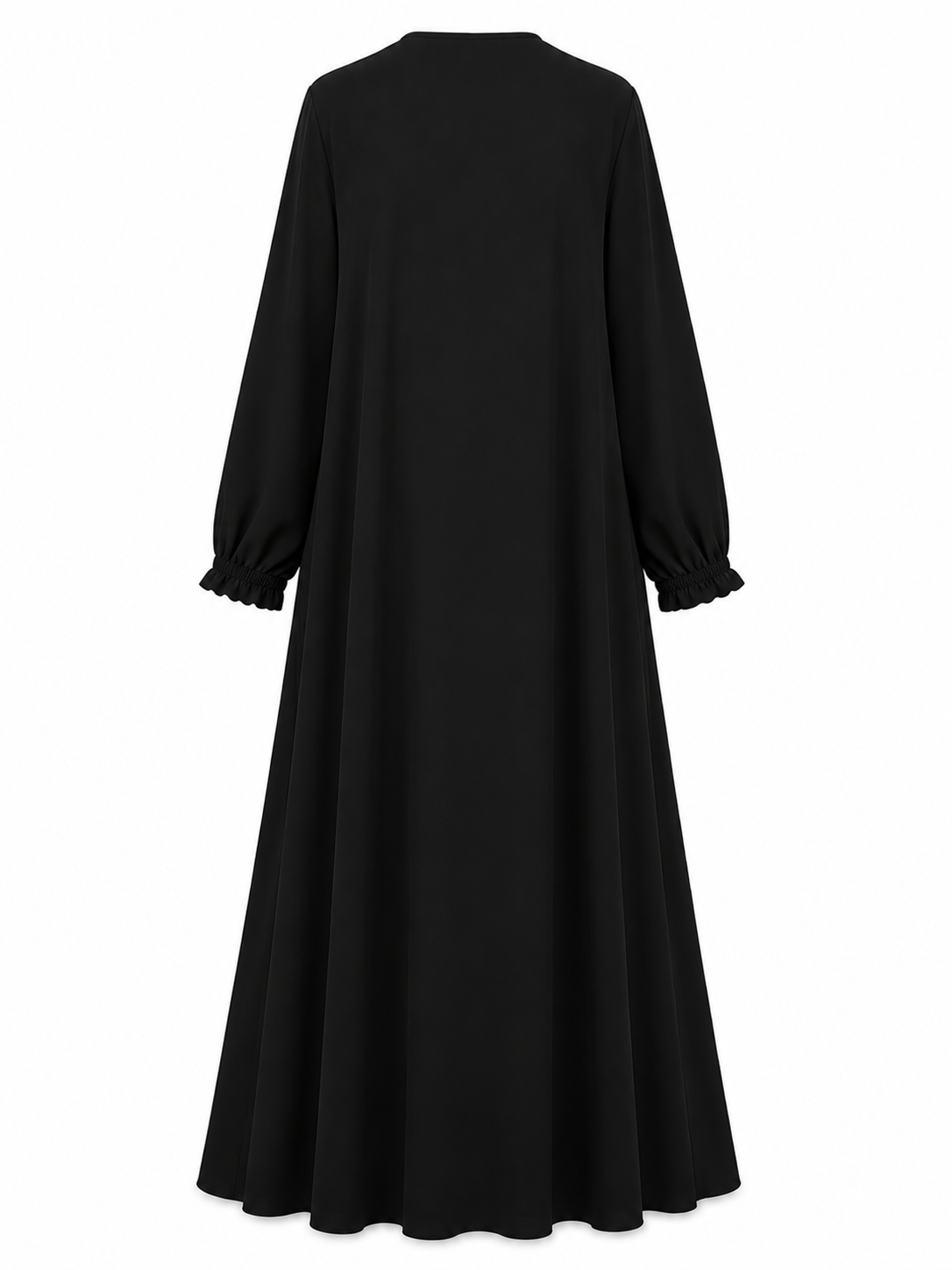 MEVLANA İPEĞİ BOL KESİM FERACE SİYAH