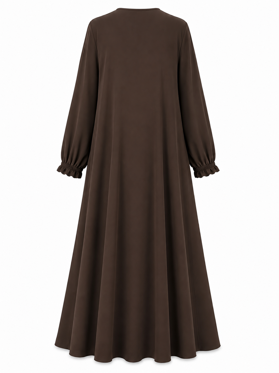 MEVLANA İPEĞİ BOL KESİM FERACE KAHVE