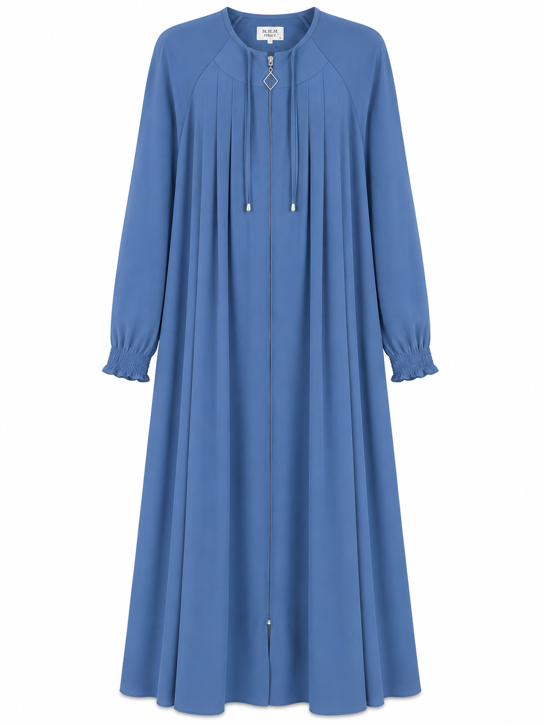 MEDİNE İPEĞİ PİLELİ MEVLANA FERACE MAVİ